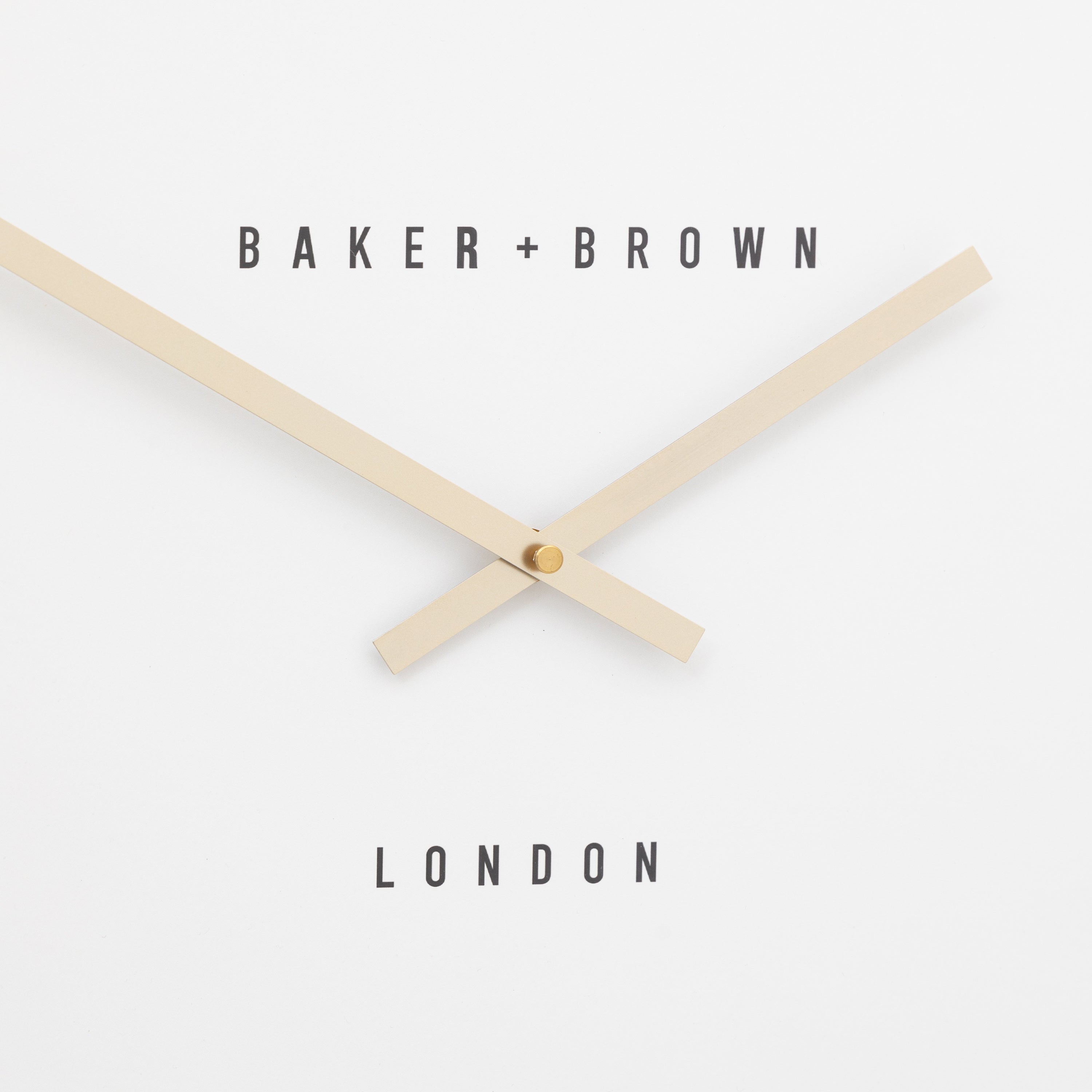 Penhurst Gold Square Wall Clock